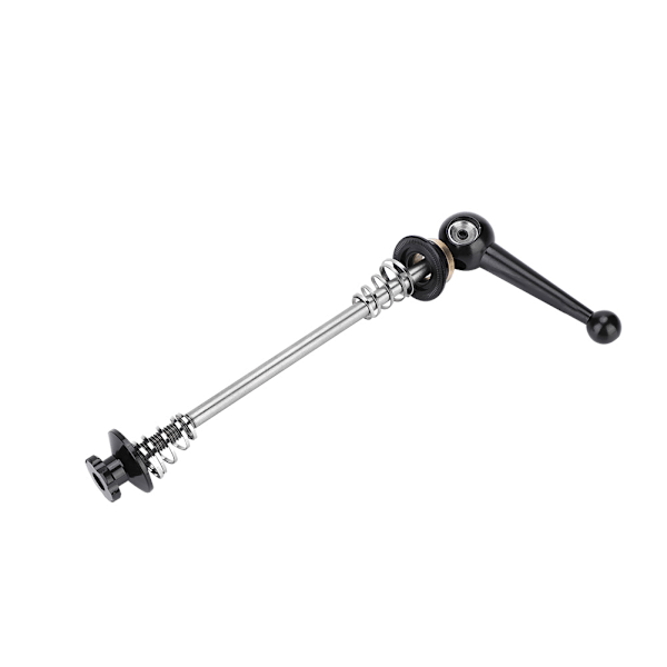 Titanium Alloy Bike Quick Release til Mountain Road Cykelspyd Sort 130mm