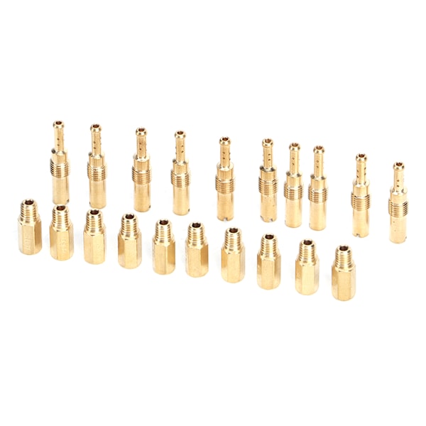 20 stk Hoveddysesett Pilot Slow Set Passer for Keihin OKO KOSO PE PWK Forgasser
