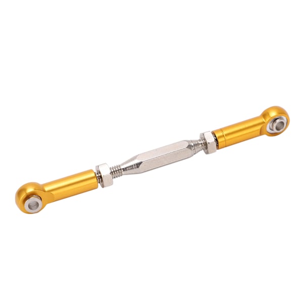 Justerbar RC Servostang Trækstang Metal Styrestang til JLB 1/10 RC Truck Biler Guld