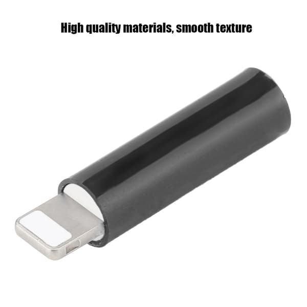 3,5 mm lydstik-konverteradapter til iPhone-seriens mobiltelefon (sort)