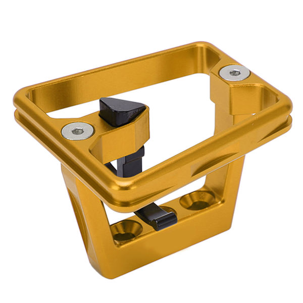 Foldbar cykel forreste bærer Adapter Aluminiumlegering Hul Skåret Mount Base til Poday Gold