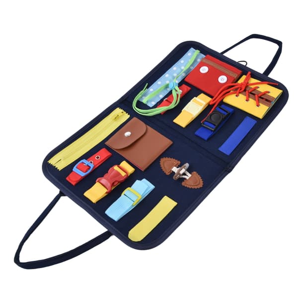 Pedagogisk sensorisk tavla Baby Activity Board Intelligence Development Toy for ToddlerC
