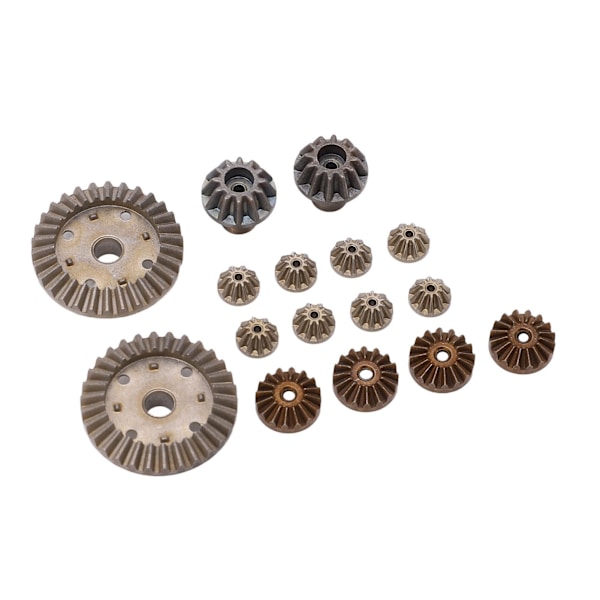 RC Differential Gear Pulverlegering Motor Driving Planet Gears för WLtoys 144001 144002 124018 124019 124017