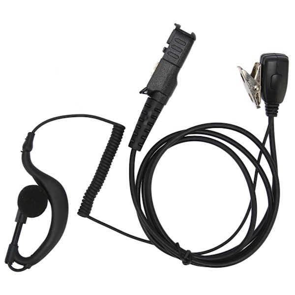 G Formad Hörsnäcka PU Kabel Walkie Talkie Hörsnäcka med Mikrofon PTT för XPR3500e XPR3300 XPR3000 XPR3300e XPR3500 XIR P6620