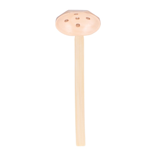 Træredskaber Hot Pot Suppe Ske Slottet Ske med Langt Håndtag til Husholdningsmadlavning Colander
