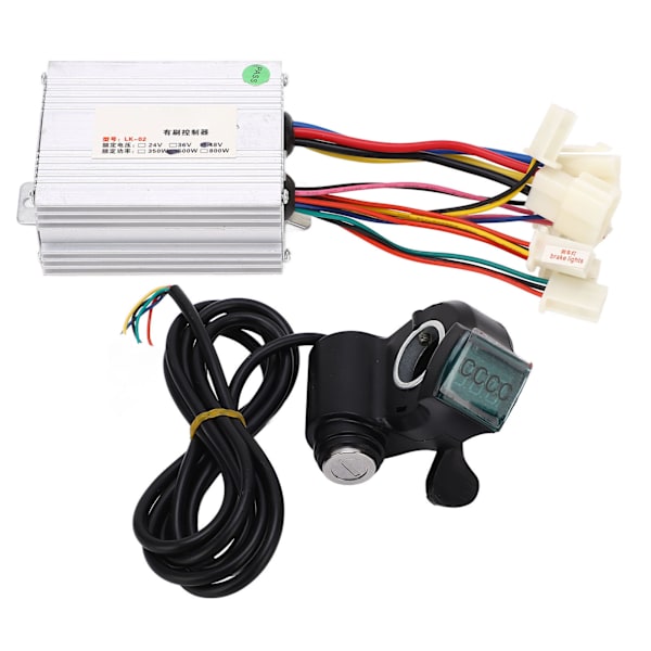 48V 500W El-cykel Controller Tommelgas Sæt Elektrisk Cykel Børstet Controller og Tommelgas Kit