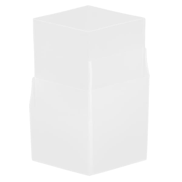 Makeup Børster Holder Plastmateriale Heksagonal Base Stor Kapacitet Pen Blyantholder til Skole Kontor Transparent