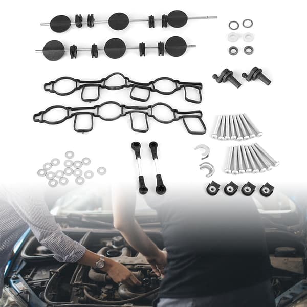 Reparationssæt til indsugningsmanifold med svingklap i ABS-plastik, passer til Audi Touareg 059198212 (40 stk./sæt)