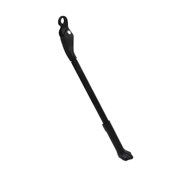 Sykkelstøtte, justerbar lengde, forstørret og tykkere bunn, stabil parkering, aluminiumslegering, sidestøtte