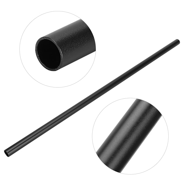 14mm Aluminiumlegering Hårda Rör Tillbehör för Dator PC Vattenkylningssystem Svart
