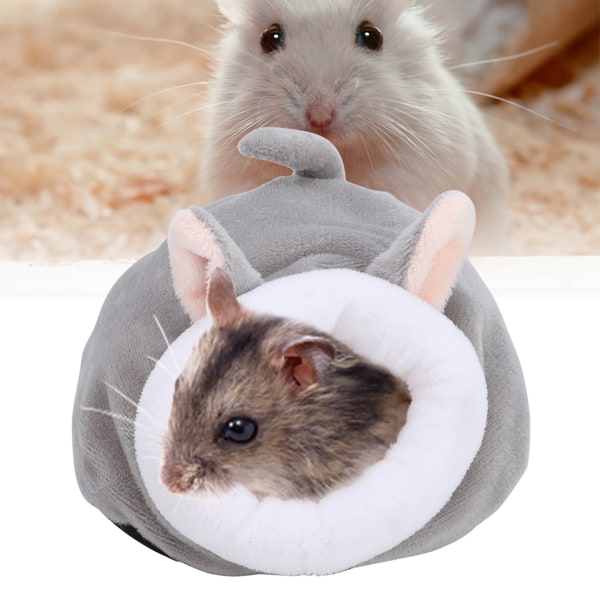 Søt soverede for hamster i bomull (grå)