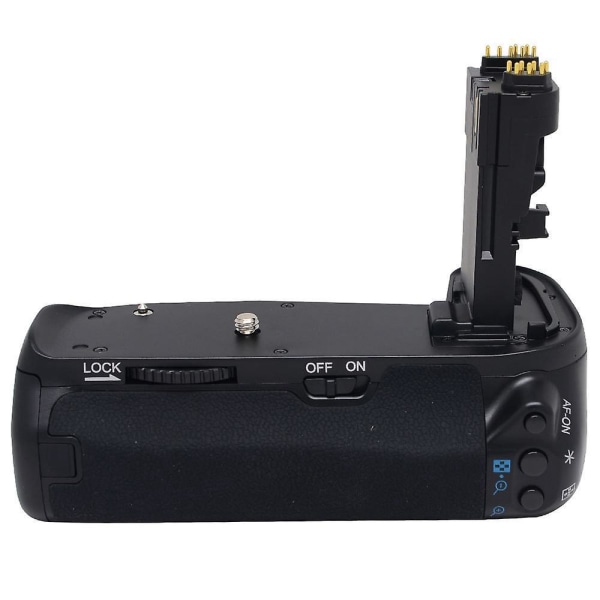 Byte av batterigrepp med dubbla ingångar för Canon BG-E14 för Canon EOS 70D 80D DSLR-kamera