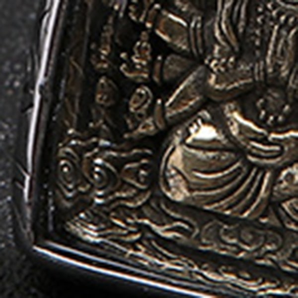 Buddha hänge Arc Cutting Etnisk stil Vackra praktiska smycken i rostfritt stål för amulettdekoration presenter Tusen hand Kwan Yin