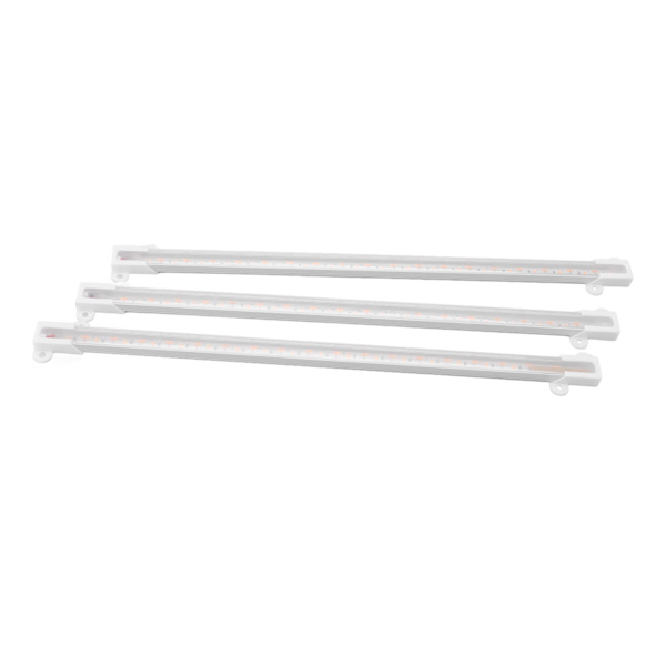 Solcellepanel vekstlys LED plantevekstlys stripe for balkong drivhus urter grønnsaker blomster 30W