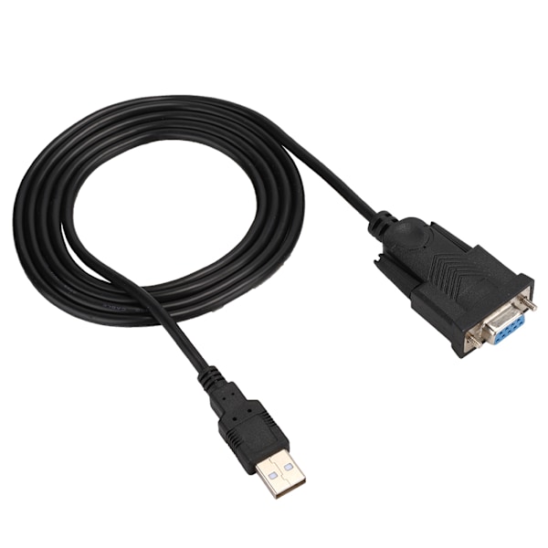 USB 2.0 - RS232 sarjaporttikaapelin muunnin DB9 yleismallin naarasliitinkaapeli 1,5 m