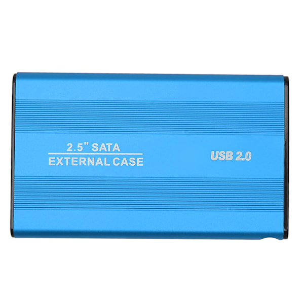 Extern hårddisk 2.5 tum Slim USB 2.0 Höghastighets Plug and Play Mobil hårddisk för dator PC Resa Blå 160GB
