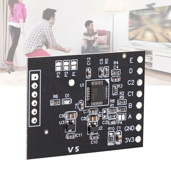 Portabel Kvalitets ABS ACE V5 Chip Högfrekvent Ersättningstillbehör för X360 Värd