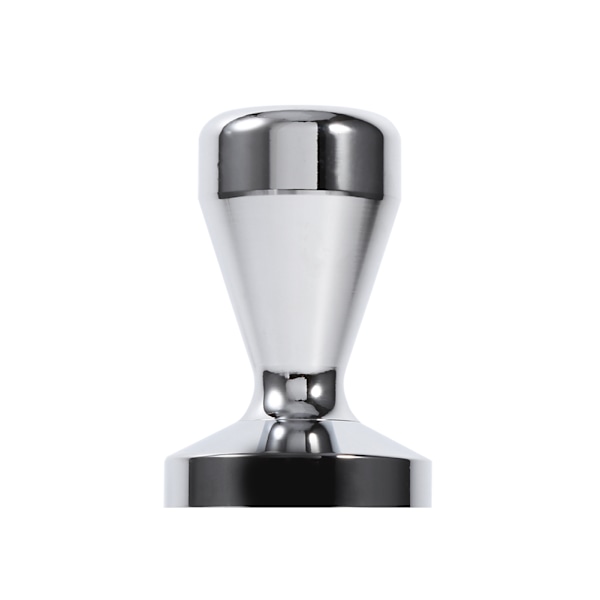 Espresso-tamper i rustfritt stål, kaffebønnepresser med 51 mm diameter, flat bunn, varm