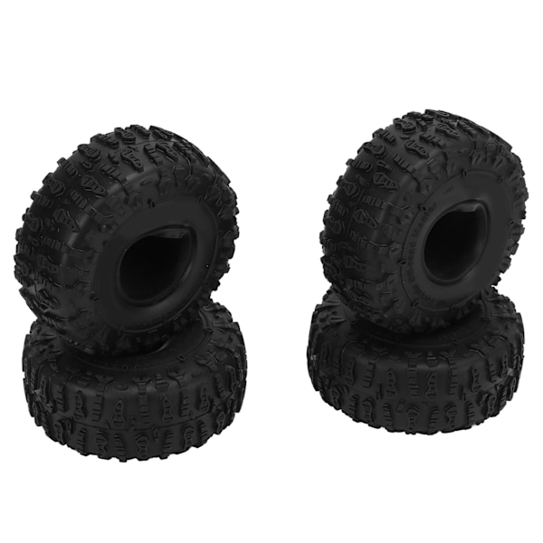 4 kpl RC-kumirenkaita 1,9 tuuman kokoinen pito Universaali RC-auton renkaat Axial Scx10 D90 telakoneille
