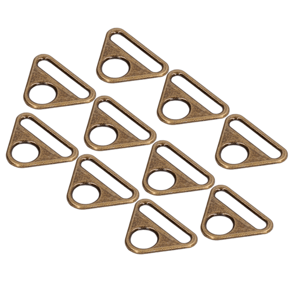 10 st Justerbara Spännen 38mm Justerbar Zinklegering Multifunktionell Lättviktig Bärbar Bagagetillbehör Brons
