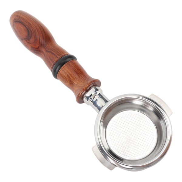 58mm Pohjaton Portafilter Ruusupuukahva Ontto Ruostumaton Teräs Kahvikone Portafilter Expobar E61:lle GEMILAI Tyyppi 2:lle