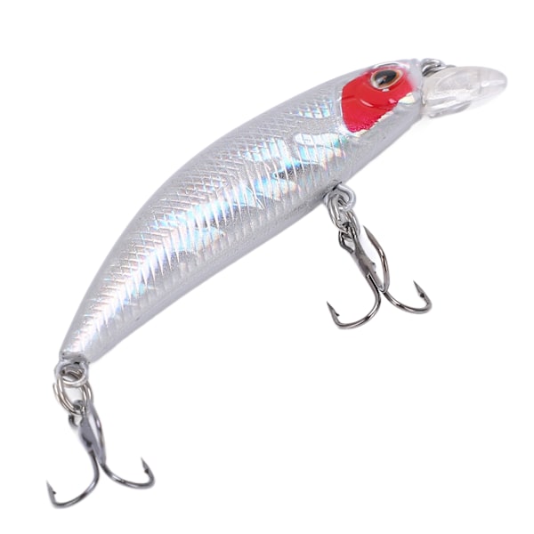 Fiskedrag 3D Vivid Eyes 6,8 cm ABS Plast Slitstark Naturlig Robust Minnow Lure för havsvatten Sötvatten Färg 5