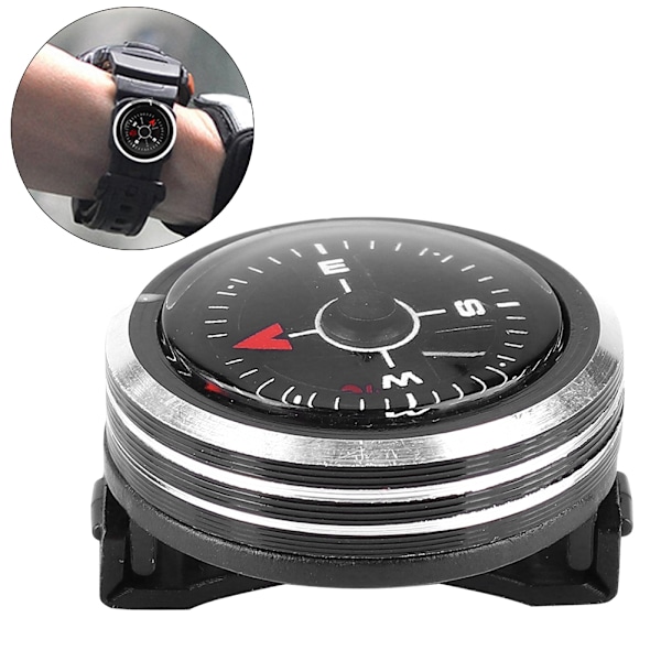 Mini lettvekts armbåndskompass for Survival Camping Outdoor Tool Tilbehør