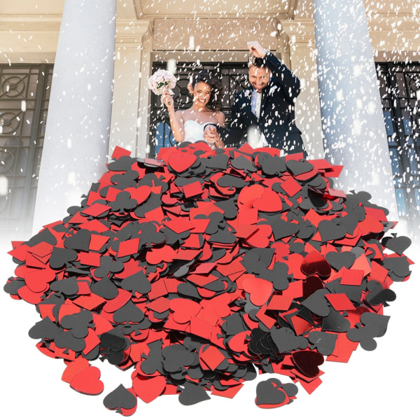 Night Party Confetti Decoration - 60g Mixed Shape Sequin Scatter