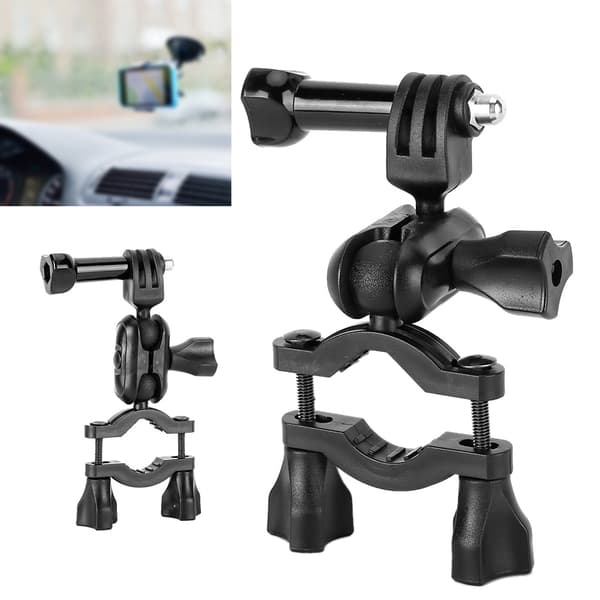 Universal Bil DVR Holder 360° Rotation Bakspejlmontering til Smartphone GPS Navigation Gaffelhoved
