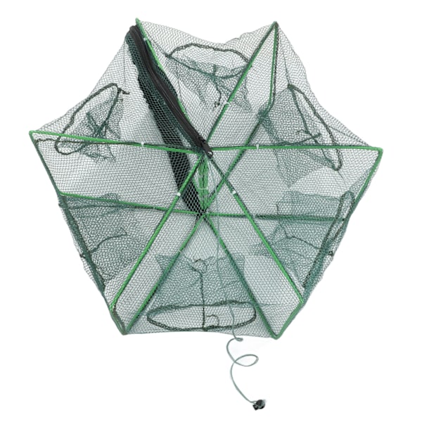 Polygon Fiskebetsfälla Automatisk fiskenätsfälla Vikbar Bärbar Räkbur 50x25cm