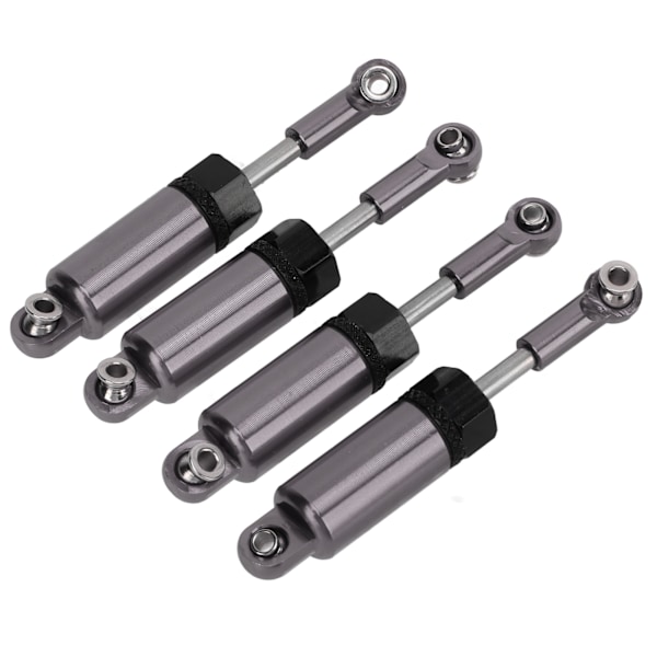 4st/set Metall Justerbar Stötdämpare för MN 1/16 Fjärrkontroll Bilmodell UppgraderingsdelarTitanfärg