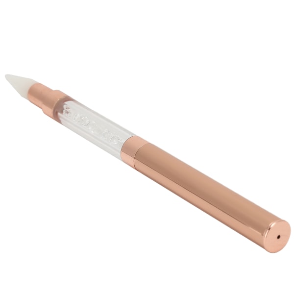 Kaksipäinen täpläkynävahakärki tekojalokivipoimintatyökalu Dotting Pen Manikyyri nail art (valkoinen)