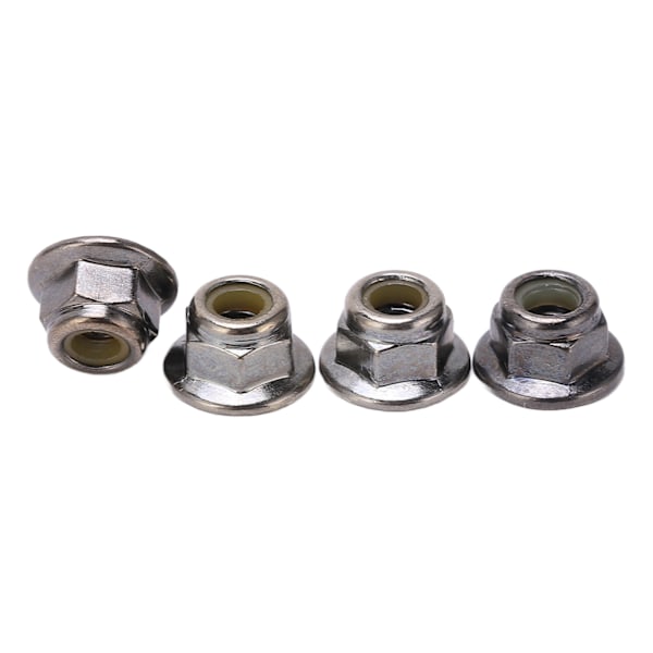 4 stk/sett 4mm M4 Hjulmutterlås for Arrma 1/10 Fjernstyrt Bil Universal Anti-Skli Muttere Tilbehør