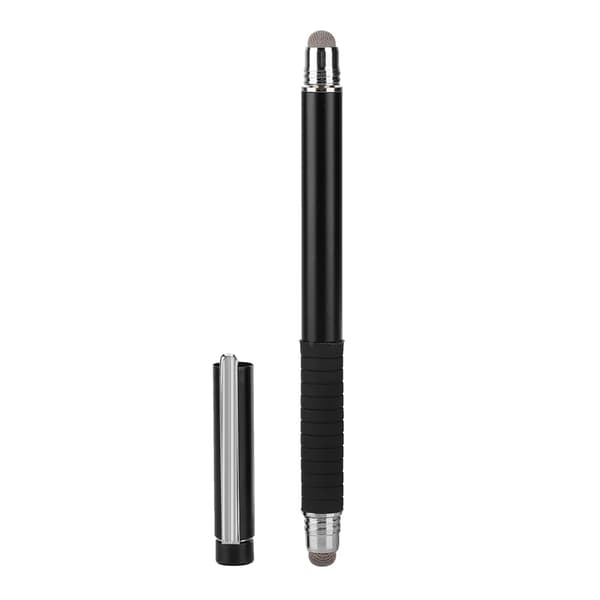 Dual Touch Klud Hoved Touch Screen Skala Stylus Kondensator Pen Sort
