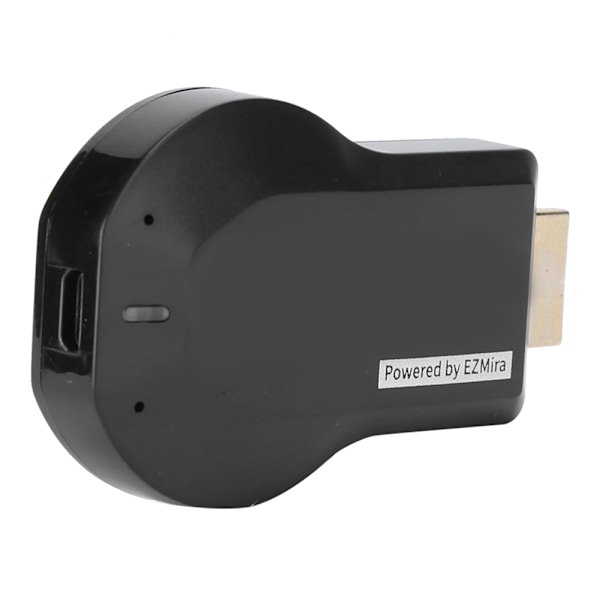 M2 Plus Tålig Trådlös WiFi Mottagare Display Utrustning Stöd 1080P Utgång Svart