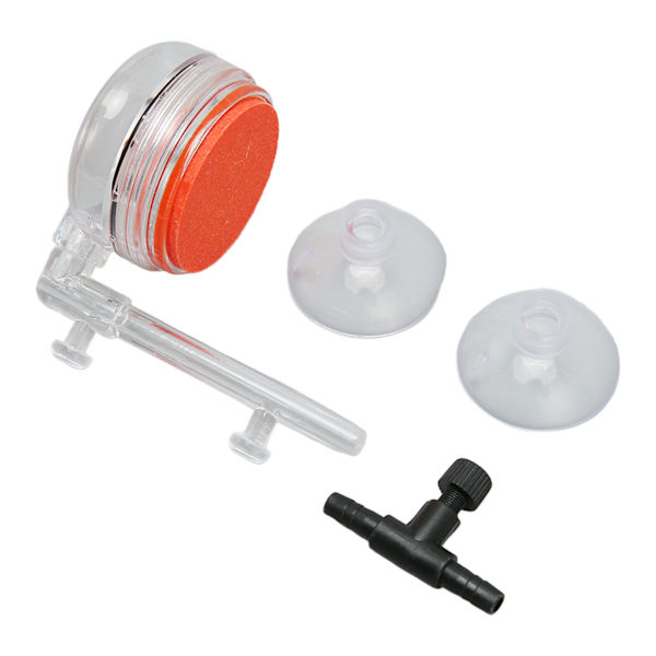 Akvarium Bubbeldiffusor Kit Syresättning Klar Akryl Fisktank Luftrenare med Kontrollventil för Planterad Tank
