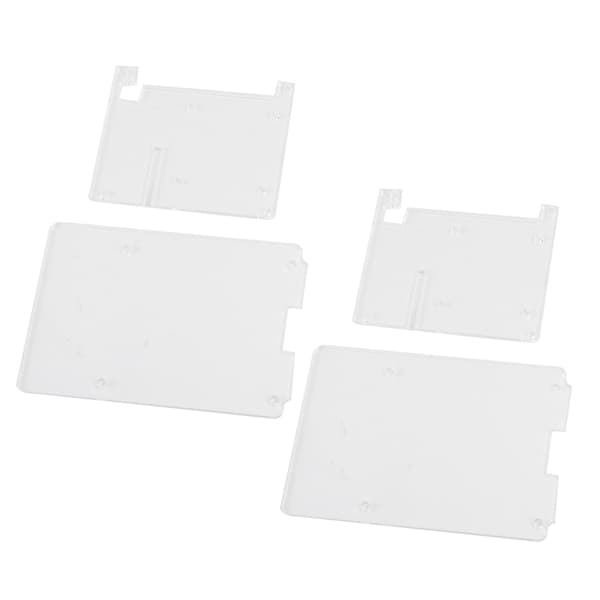 Akrylskal Hölje Box Transparent för Raspberry Pi 4b 3B HQCamera (Separat Skal)