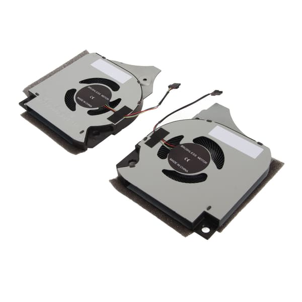 Bærbar køleventilator Effektiv køleventilator til DELL INSPIRON G5‑5590 G7‑7590 12V 006KT2 0C04TH CPU + GPU køleventilator