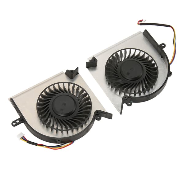 Laptop Køleventilator 4pin Power DC5V Metal Shell ABS Letvægts CPU GPU Køleventilator til GE63VR MS 16P1 GE73VR MS 17C1