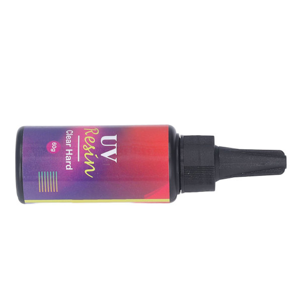 UV-liima, turvallinen, myrkytön, tiivis, tee-se-itse korujen valmistukseen, läpinäkyvä UV-kristalliliima, akryylihartsi, kova liima 60g