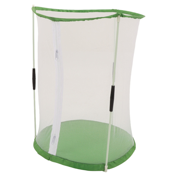 Sylindrisk sommerfugl- og insektsobservasjonsbur Transparent nettinghabitatbur for prydplanter