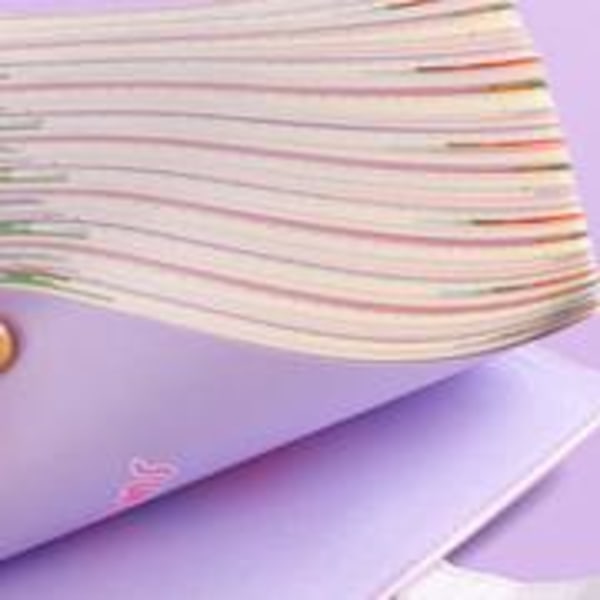 Violetti pikkutyttö dekompressiokirja supersöpö set muistikirja söpö sarjakuva muistilehtiö lasten alakoululaiset värityssivu oppikirja