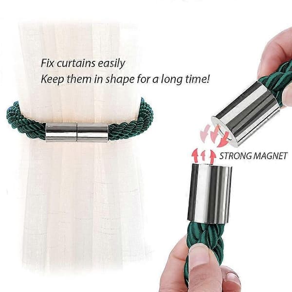 Strong Magnetic Curtain Tiebacks Modern Simple Style Drape Holders