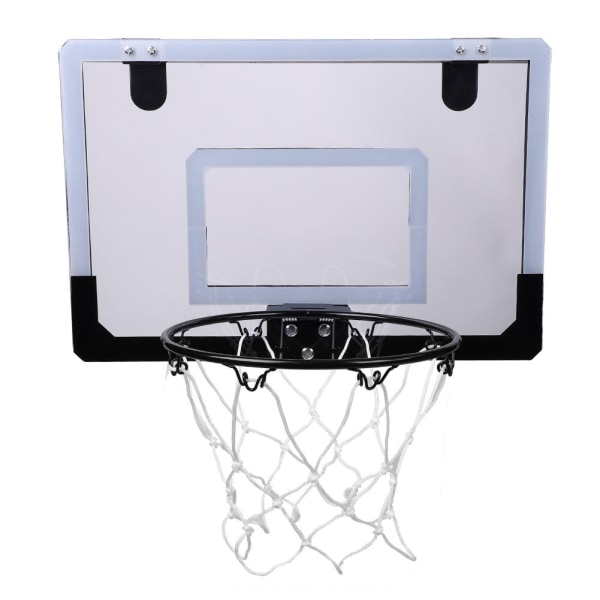 Indoor Mini Basketball System Backboard Hoop Kit Oveen seinään kiinnitettävä lasten set