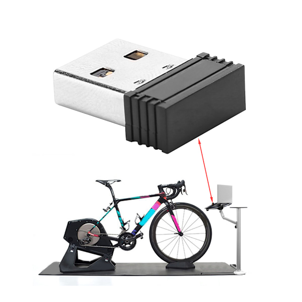 ANt USB-sender modtager kompatibel til Garmin cykelcomputer cykling (trådløs)