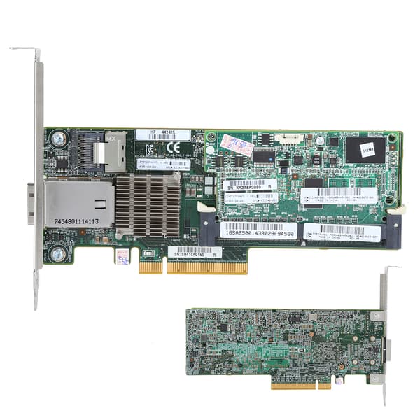 Smart Array-kort 6 GB/s överföringshastighet 512 MB cache PCIe för SAS-kontroller för HP P222 633537-001