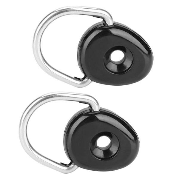 2 stk. Kajak D-ring Tie Down Loop Sikkerhedsdæksmontering Tilbehørsdele