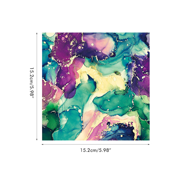 24 ark 6 tommers DIY album utklippsbok dekorativt papirblokk ensidig bakgrunnskartong papir mønstrede papirer for magasiner og DIY origami