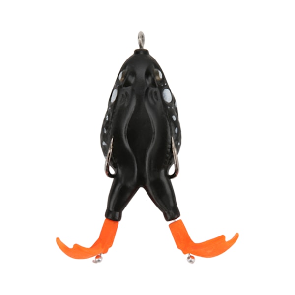 Dobbelt Propeller Frø Fiske Lokkemad Fleksibel Tyk Holdbar Kunstig Simulering Fiske Agns 8#