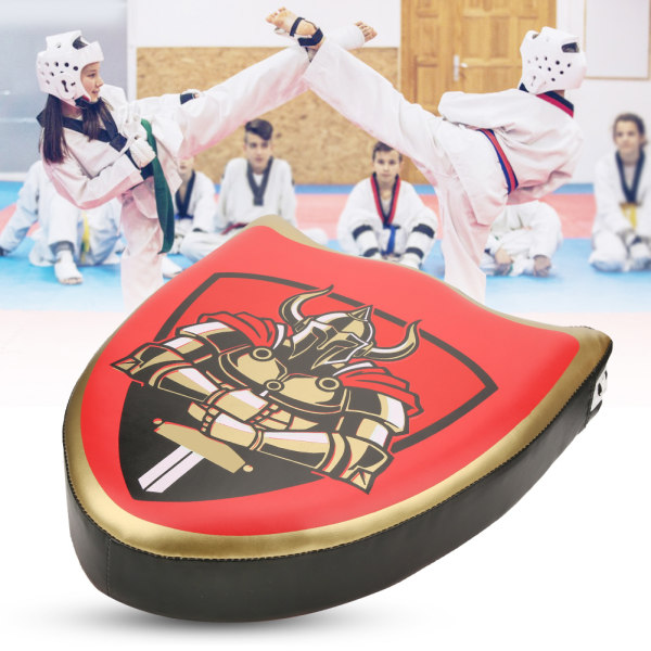 Børn Taekwondo Boksning Træning Kamp Ridder Skjold Sværd Foregive Leg Kostume Tilbehør Rød kombination